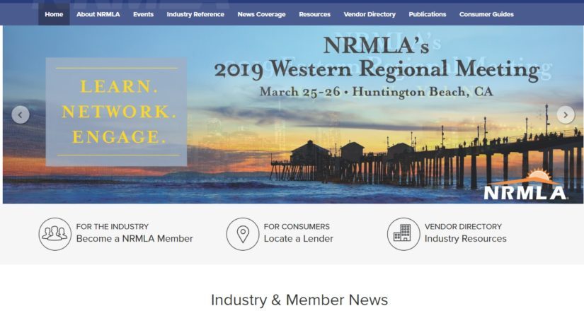 national reverse mortgage lenders association