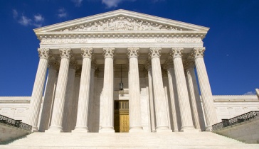 front exterior view of courthouse